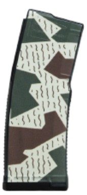 Amend 2 AR-15 Mod a 5.56 NATO 30-Round Black/WL Camo Magazine