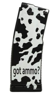 Amend2 Mod-a AR-15 5.56/.223 30-Round Black Cow Print Magazine