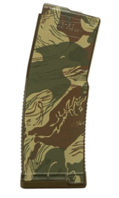Amend 2 AR-15 5.56 NATO 30-Round Mod a Magazine, Coyote Rhodesian Brushstroke Camo