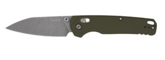 Kershaw Bel Air XL 3.4 in Reverse Tanto Folding Knife, CPM 3V, Working Finish, Olive
