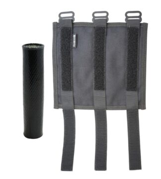 AMEND 2 Mirage Cover V1 Suppressor Cover 7.5 in, 1.5 in Diameter, Black