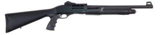 Retay USA KOTA STKPG-101 Tactical Pump Shotgun, 12 Gauge, 18.5 in Barrel, 3 in Chamber, Black, 6 Rounds