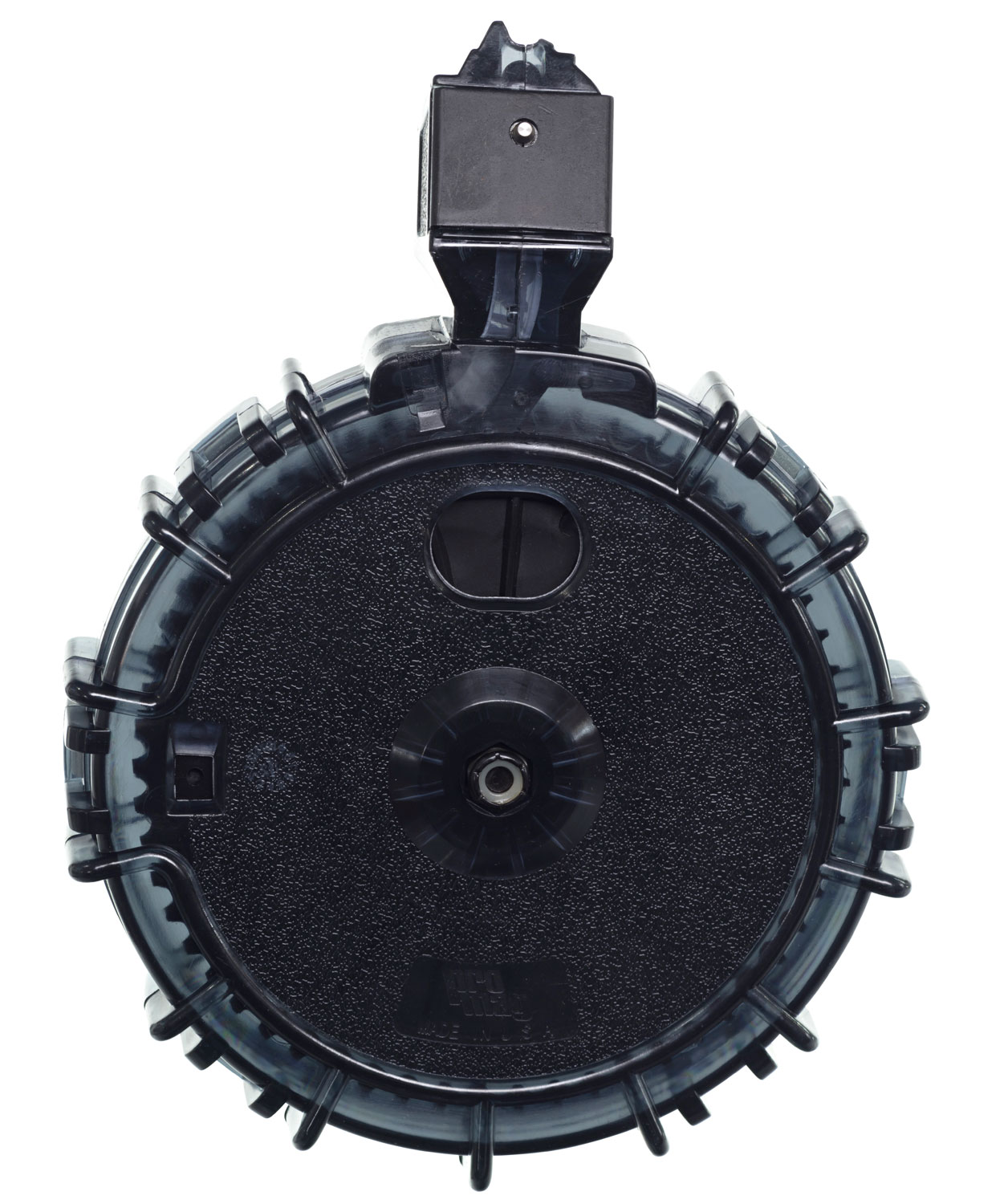 ProMag RUGA28 Ruger 10/22 Drum Magazine, .22 LR, 55 Rounds, Smoke Polycarbonate