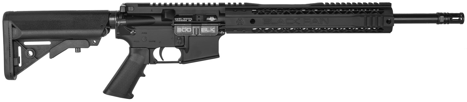 Black Rain Ordnance Spec15 .300 AAC Blackout Semi-Auto 16 in Barrel 30+1 Black Hard Coat