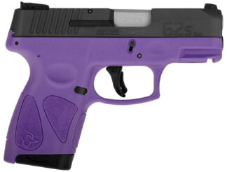 Taurus G2S 9mm 7+1 Compact Striker-Fired 3.26 in Dark Purple Polymer / Matte Black Serrated Slide