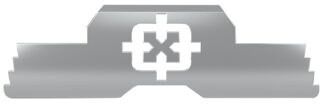 Cross Armory CRG5SLSV Slide Lock  Extended Silver 4140 Steel for Glock Gen1-5 P80