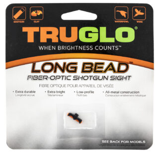 Truglo TG947ARM Long Bead Fiber Optic Front Sight Bead, Red (0.078 in Fiber)