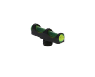 Truglo Long Bead Shotgun Fiber Optic Front Sight, Green, 6-48