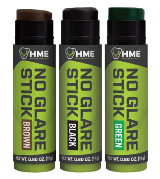 HME Stick Face Paint No Glare Black/Brown/Dark Green