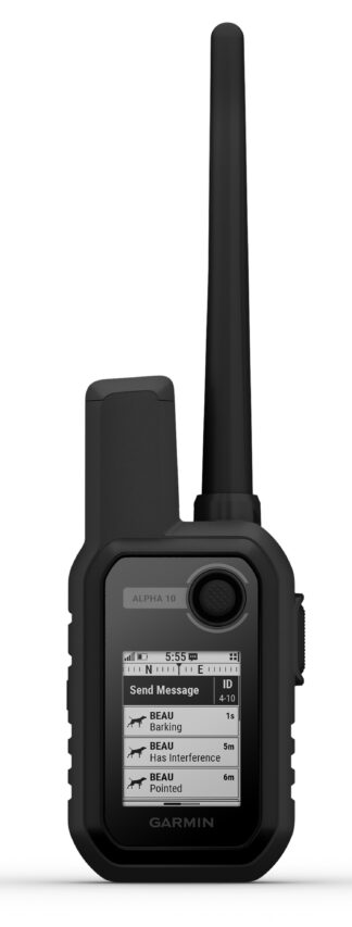 Garmin Alpha 10 Handheld Dog Tracker/Trainer with GPS, Bluetooth and ANT+