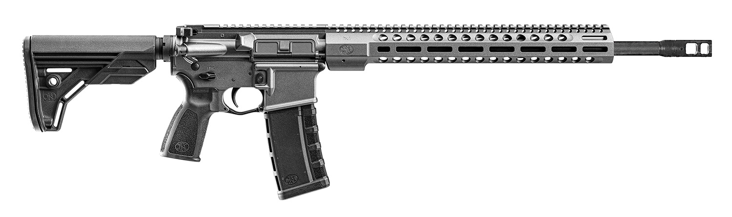 FN 36100683 FN 15 DMR3 5.56x45mm NATO 18" Barrel 30+1, Tungsten Gray Receiver, Black OEM Stock & Grip, Optics Ready
