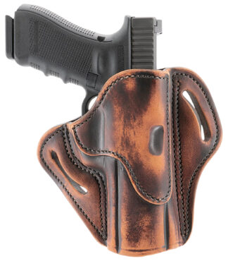 1791 Gunleather BH2.4S Open-Top Multi-Fit Belt Slide Holster, Size 2.4S, Right Hand