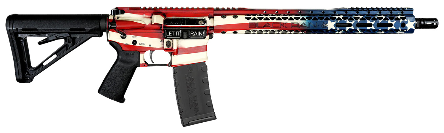 Black Rain Ordnance Spec+ Patriot Semi-Auto AR .223 Rem/5.56 NATO 16 in Barrel, 15 in M-LOK