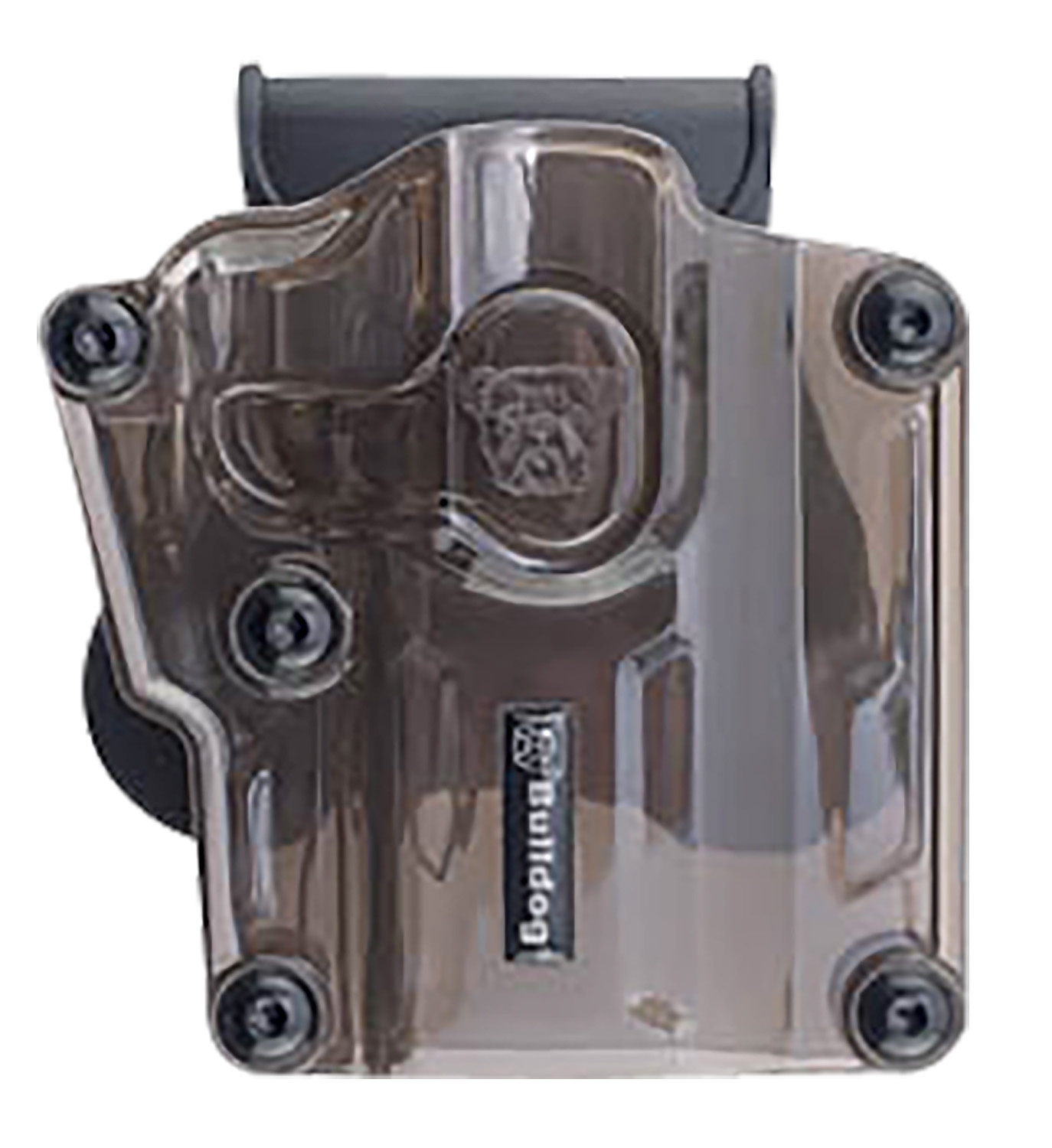 Bulldog Cases MX003 Max Multi-Fit Polymer Holster, Paddle Mount, Level II Retention, Right Hand