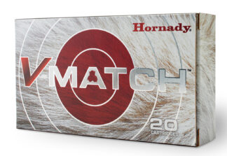 Hornady V-Match .22 ARC 62gr ELD-VT Rifle Ammo, 20 Rounds