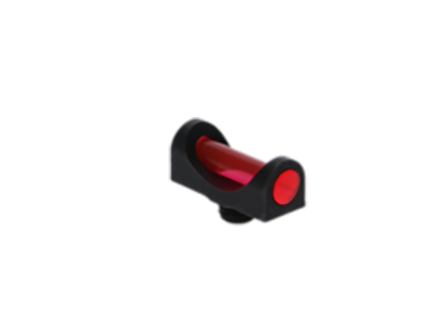 Truglo TG948BR Fat Bead Fiber Optic Front Sight, Red Bead, Black, 3-56" Threads