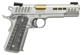 Kimber Rapide Dawn Semi-Auto Pistol 10mm, 5" Barrel, 8+1 Rounds, Gold TiN/TiN Finish