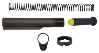 TacFire Mil-Spec Buffer Tube for AR Buffer System, Black Matte