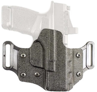 DeSantis Veiled Partner OWB Belt Holster for SIG P365, Right Hand, Black Kydex
