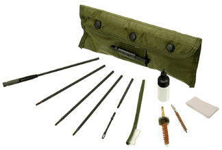 Leapers M-16/AR-15 Cleaning Kit 223/5.56mm, 5-Piece Rods, Nylon Storage Bag (8.6 oz)