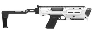 Meta Tactical MX-1 Conversion Kit for Glock, White Aluminum Frame W/ M-LOK & Picatinny Rail