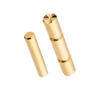Tyrant CNC TDGLPINDIA5GOLD  Diamond Cut Glock Gen5 Gold Stainless Steel Handgun