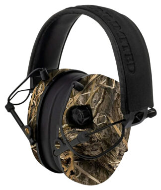 Radians Ducks Unlimited Electronic Earmuff Over the Head, NRR 23dB, Mossy Oak Camouflage