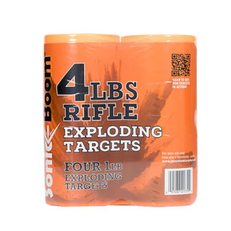 Sonic Boom SBT014P Rifle Exploding Target Canister 1 lb 4-Pack