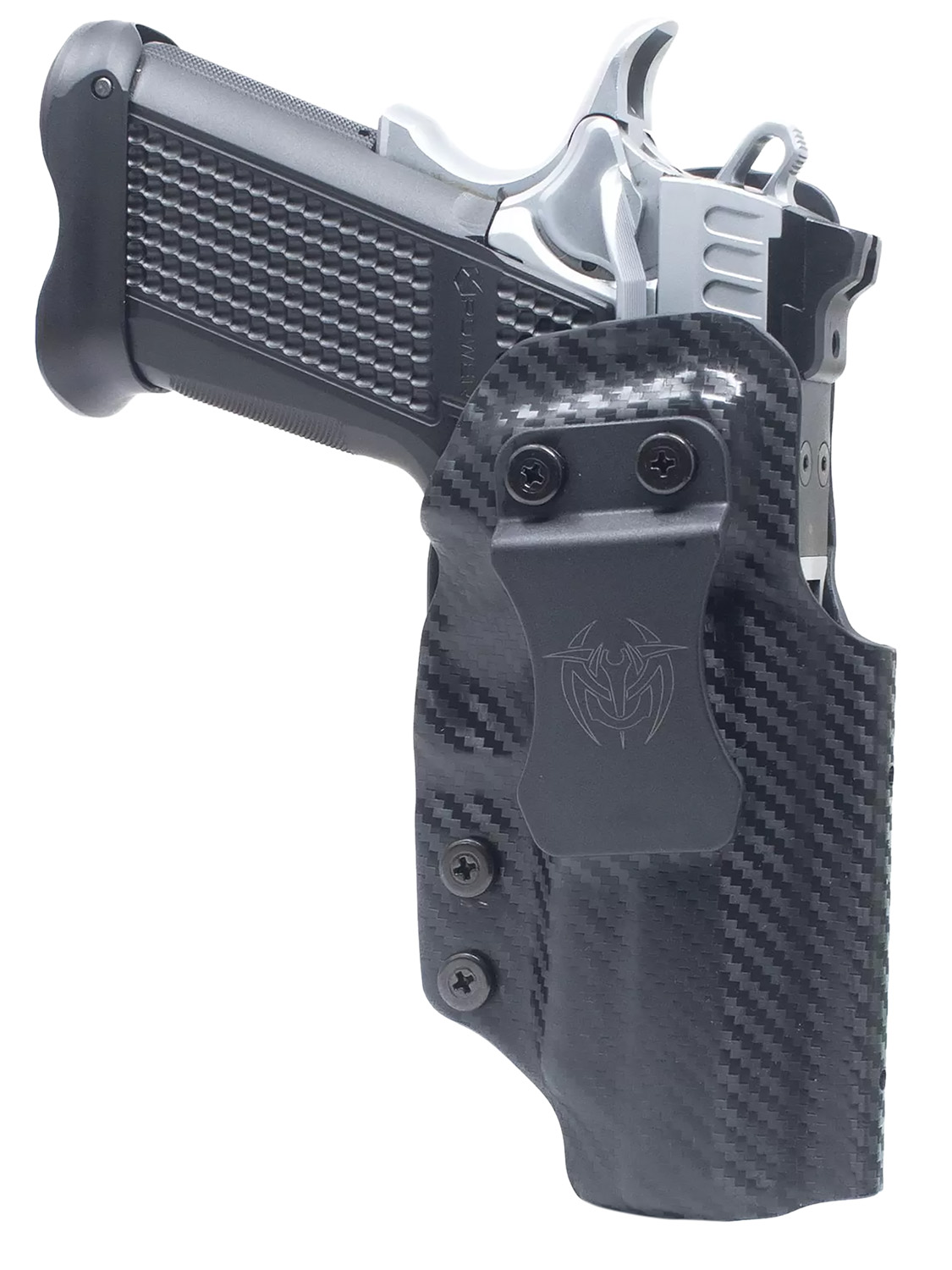Fusion Precision XP Pro Holster IWB/OWB Black Boltaron Belt Clip Right Hand