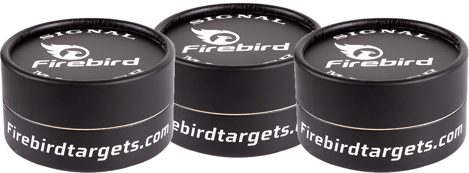 Firebird SMO Signal Marker Orange 65mm Moving Trajectory/Static 3-Pack