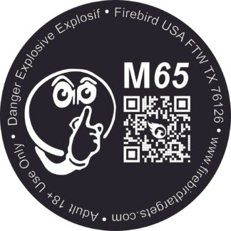 Firebird M65 65mm Moderated Detonating Targets - 10 Pack