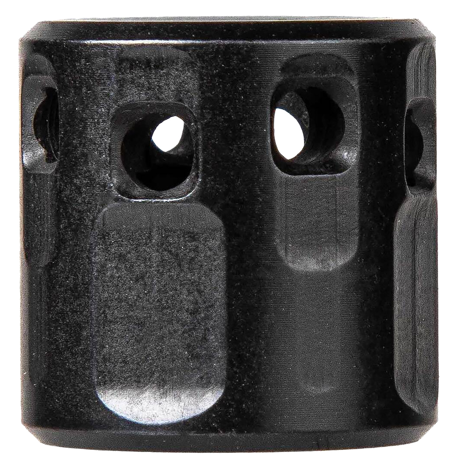 Tapco 2-Port Micro Brake, Black, 1/2x28 Threads for 9mm Barrels