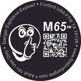 Firebird USA M65IR M65IR Moving Trajectory/Static Impact Enhancement Flash/Smoke/Sound Universal Firearm 65mm 10 Targets