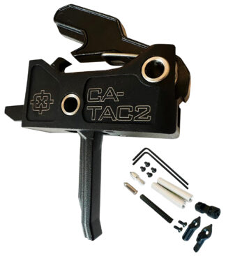 Cross Armory Tac 2 Flat Faced Black Two-Stage Drop-In Trigger (AR15)