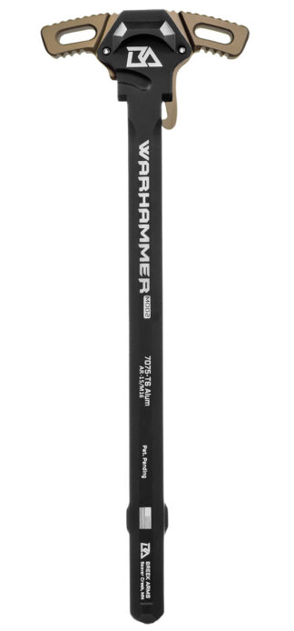 BREEK Warhammer Mod2 Micro Ambidextrous Short Charging Handle, Flat Dark Earth, 7075 Aluminum