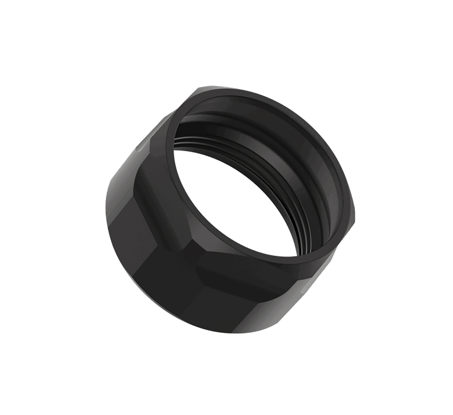 Liberty Precision Machine LPM-2020 .9-24 Thread Protector, Black Nitride, Stainless Steel