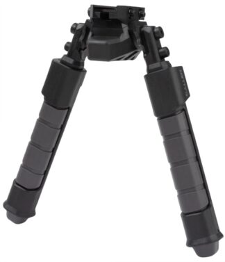Allen Helix Rifle Bipod 8-11 In Height, Low Stud Mount, Black and Gray