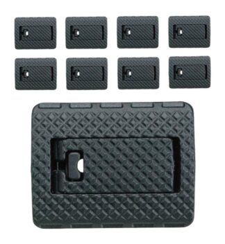 FAB Defense FXMALC2B Locking Rail Cover Wide 9-Pack