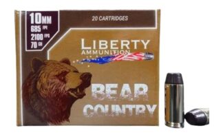 Liberty Bear Country 10mm 70 Grain Solid Copper 20-Round Box