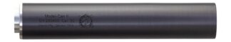 Inland Manufacturing ICANII556 5.56 7.5" Stainless Steel Black Ceramic Direct Thread Suppressor, 1/2x28