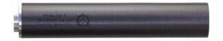 Inland Manufacturing I-CAN II 7.5 in 9mm Suppressor, 1/2x28 Direct Thread, Black Stainless Steel
