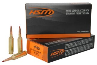HSM 22 Creed 2-N 88gr ELDM Match Rifle Ammo