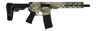 Shark Coast Tactical Anime-15 5.56 NATO Semi-Auto AR Pistol, 10.5 in, 30+1 (Black Nitride Threaded Barrel)