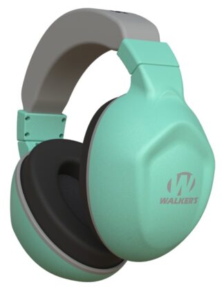 Walkers Boomies Youth Passive Earmuff, Ocean Teal