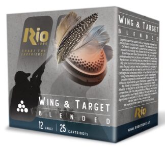 Rio Ammunition WT3210075 12 Gauge 2 3/4 in Wing & Target 1 1/8 oz