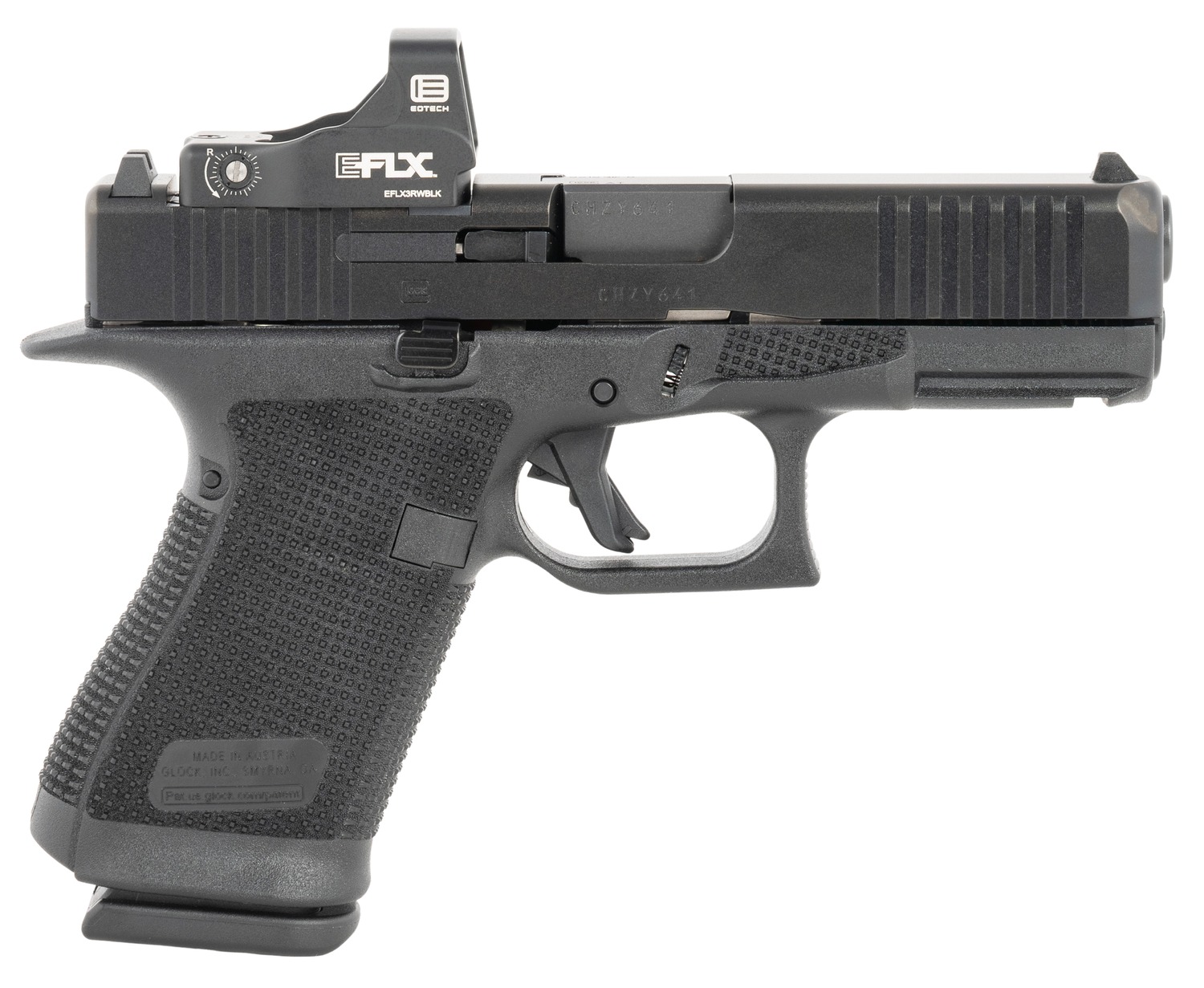GLOCK G19 Gen6 9mm Double Action Only 4.02 in Barrel 10+1 Rounds Serrated Optic-Ready