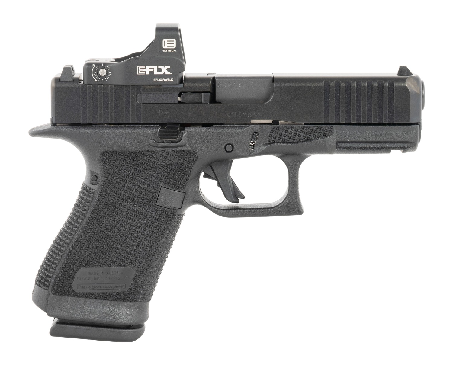 Glock G19 Gen6 Double Action Only 9mm, 4.02 in Barrel, 15+1 Rounds