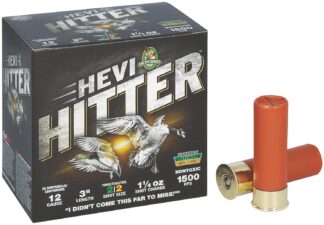 Hevishot HEVI-Hitter 12 Gauge 3 in #2 Tungsten/Steel, 1 1/4 oz, 25 Rounds