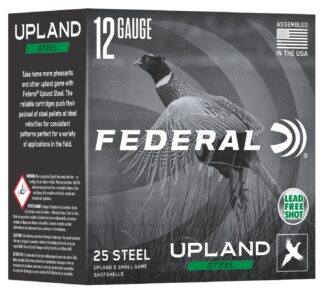 Federal Ammunition Upland Steel 12 Gauge 2.75 in 1-1/8 Steel Shot