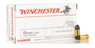 Winchester USA9MM125 9mm 125 Grain Target